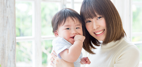 予防接種や、乳幼児健診を実施しています